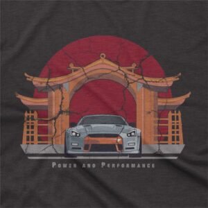 Torii Gate: Power and Performance - GT-R R35 - T-Shirt