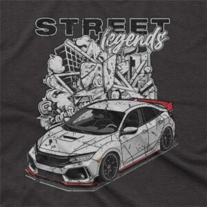 Street Legends - Civic FK8 - T-Shirt