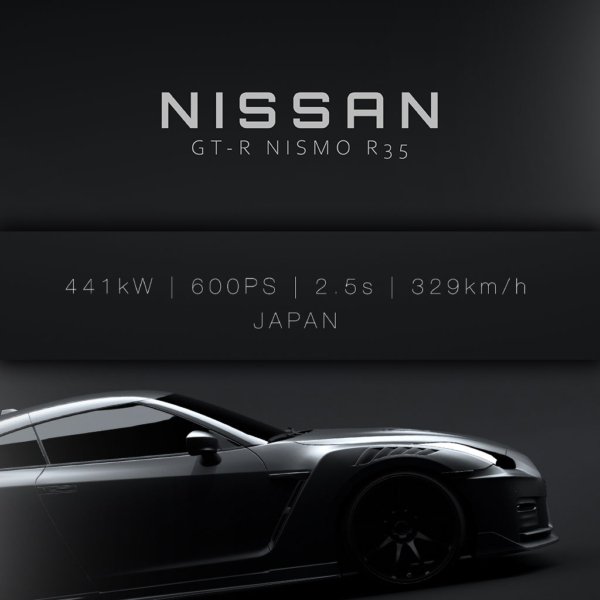 Nissan GT-R Nismo (R35) 2020 - Specs - Wall Art Poster - Image 3