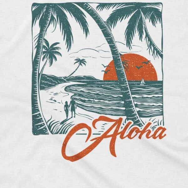 Aloha Shirt - Retro Hawaii Tropical - Image 2