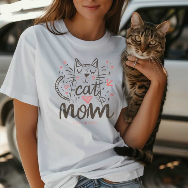 Custom Cat Mom Shirt