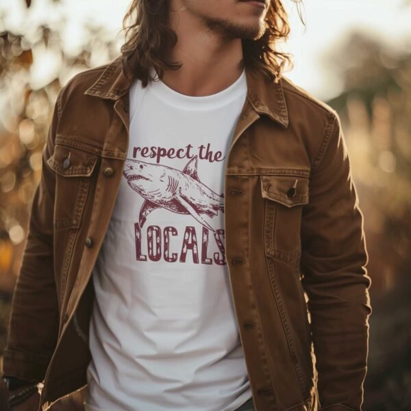 Respect the Locals - Shark T-Shirt