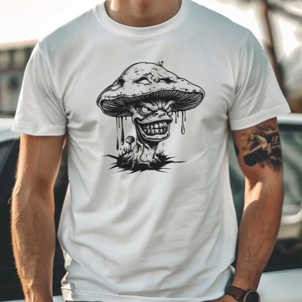 Retro Mushroom Character T-Shirt