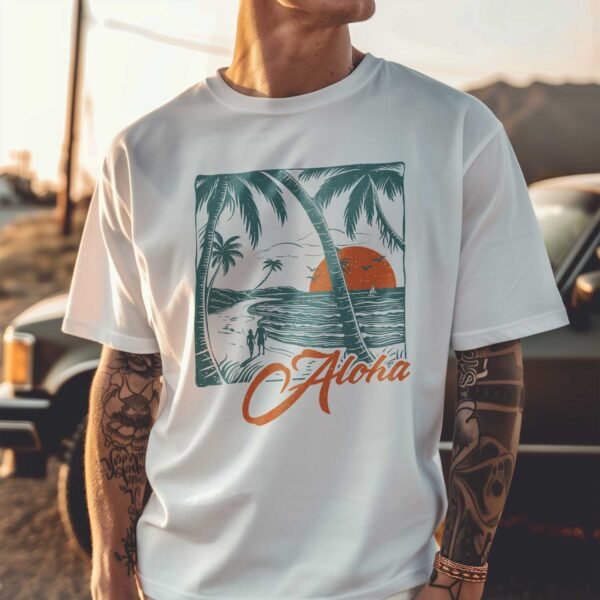 Aloha Shirt - Retro Hawaii Tropical