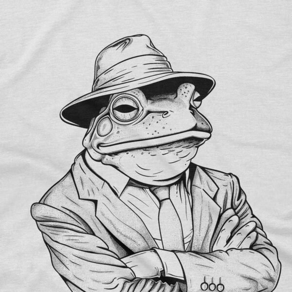 Retro Gangster Frog T-Shirt - Image 2