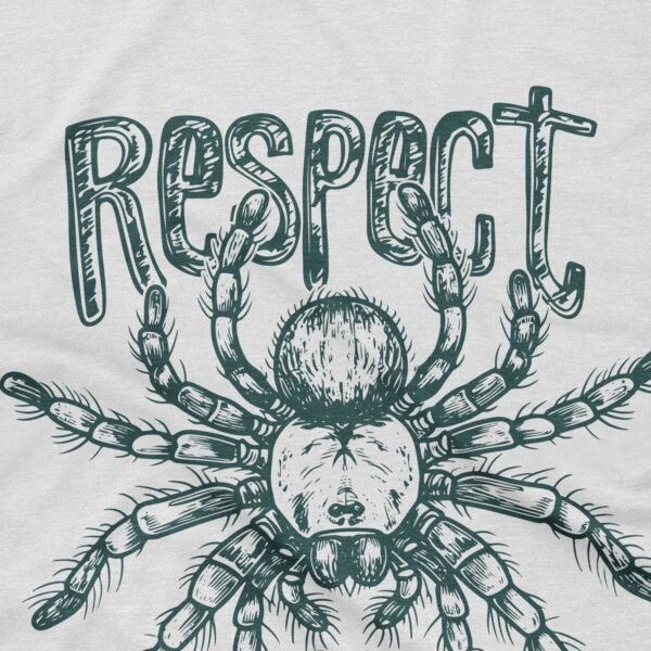 Respect the Locals T-Shirt - Retro Tarantula - Image 2