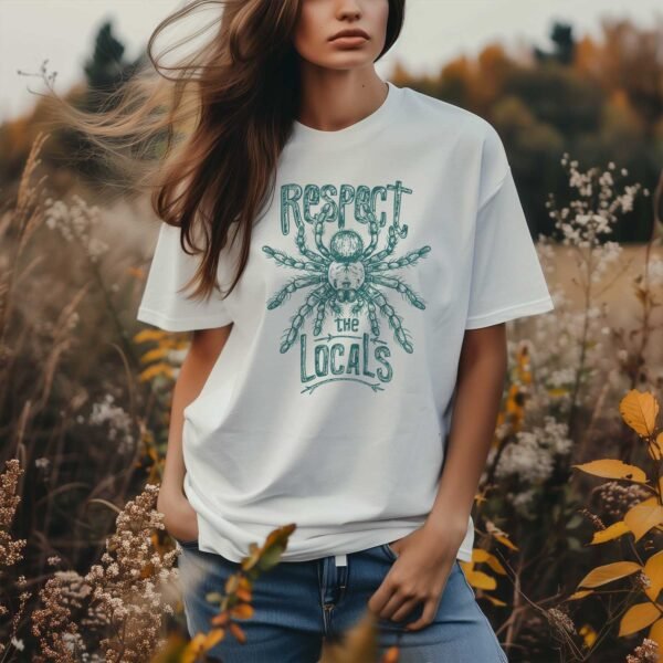 Respect the Locals T-Shirt - Retro Tarantula