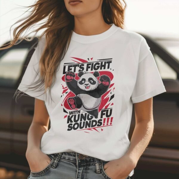 Let's Fight Kung Fu Sounds Shirt - Image 3