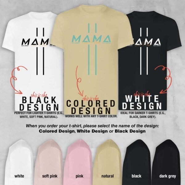 Custom Matching Mama and Dad Shirts - EST 2024 - Image 5