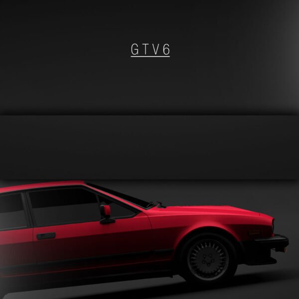 1986 Alfa Romeo GTV-6 - Red - Wall Art Poster - Image 4