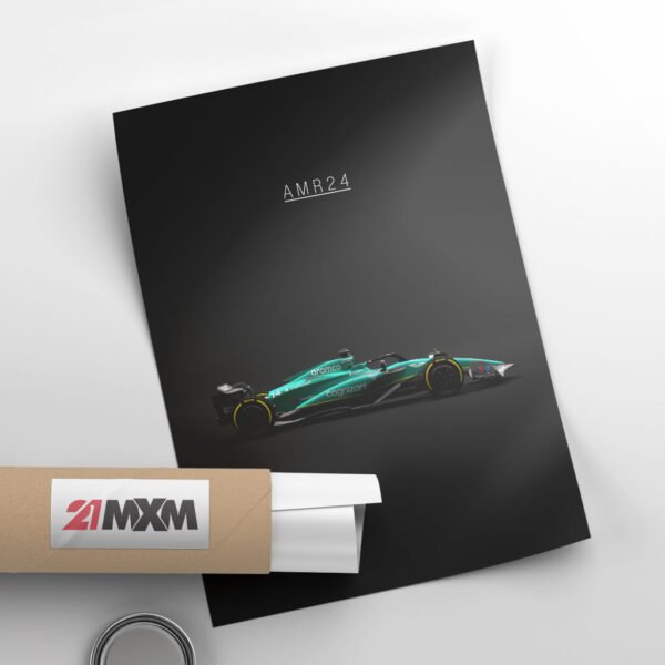 Aston Martin AMR-24 2024 - Specs - Wall Art Poster - Image 2