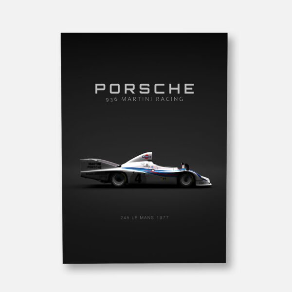 Porsche 936 Le Mans 1977 no 4 - Specs - Wall Art Poster