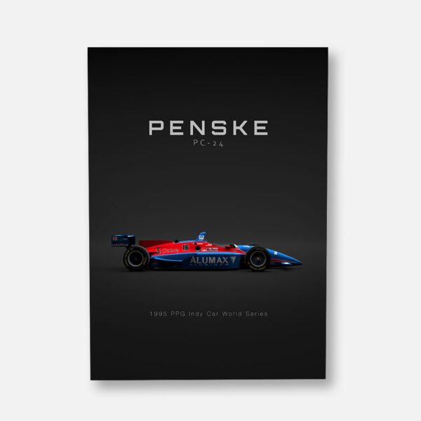 Penske PC-24 1995 VAC - Bettenhausen - Specs - Wall Art Poster