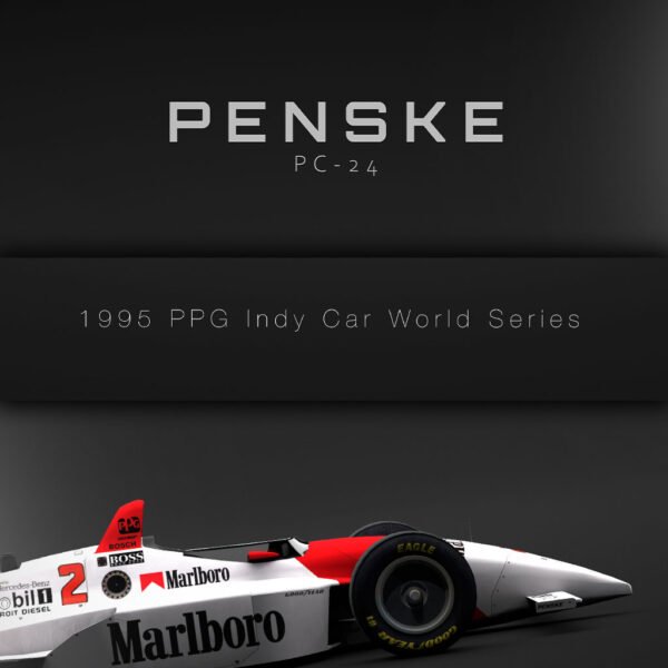 Penske PC-24 1995 VAC - Penske Fittipaldi - Specs - Wall Art Poster - Image 3