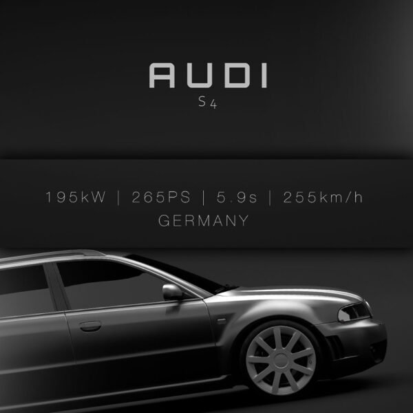 2001 Audi S4 Avant - Specs - Wall Art Poster - Image 3