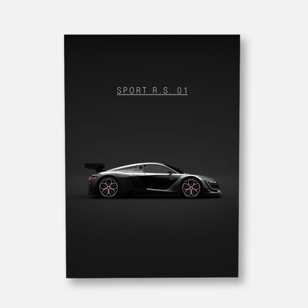 2014 Renault Sport RS 01 - Wall Art Poster