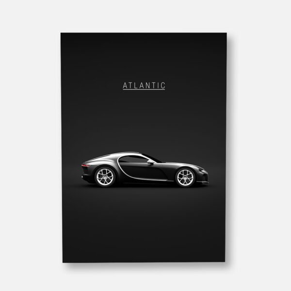 Bugatti Atlantic (concept car) - Wall Art Poster