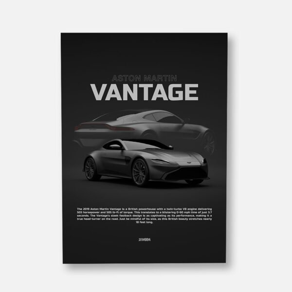 Vantage 2019 - Front/Back - Wall Art Poster