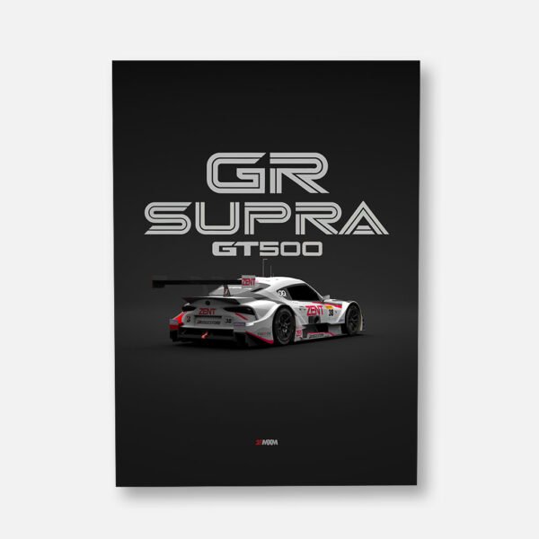 Supra GR GT500 2020 - Back- Wall Art Poster