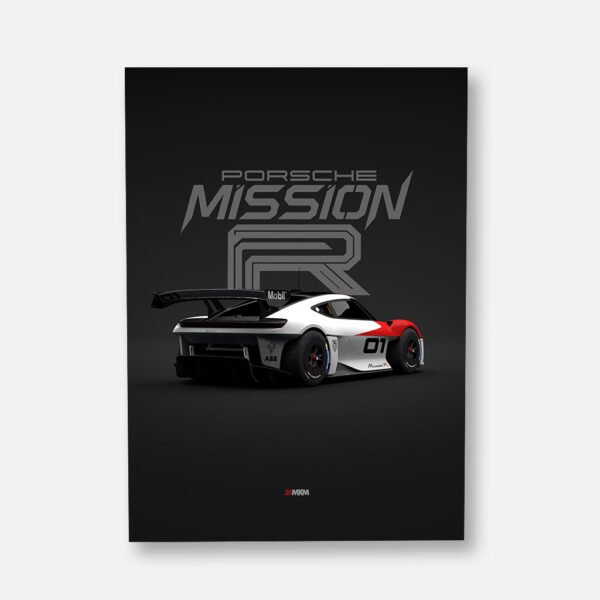 Porsche Mission R 2022 - Wall Art Poster