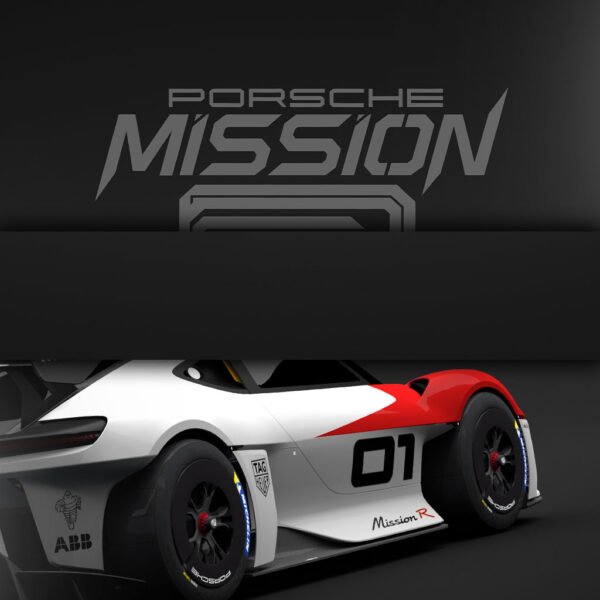 Porsche Mission R 2022 - Wall Art Poster - Image 3