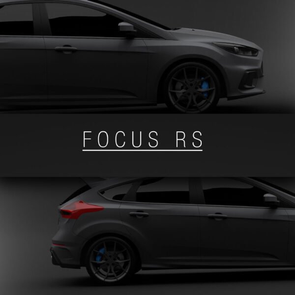 Ford Focus RS 2017 - Wall Art Poster - Image 3