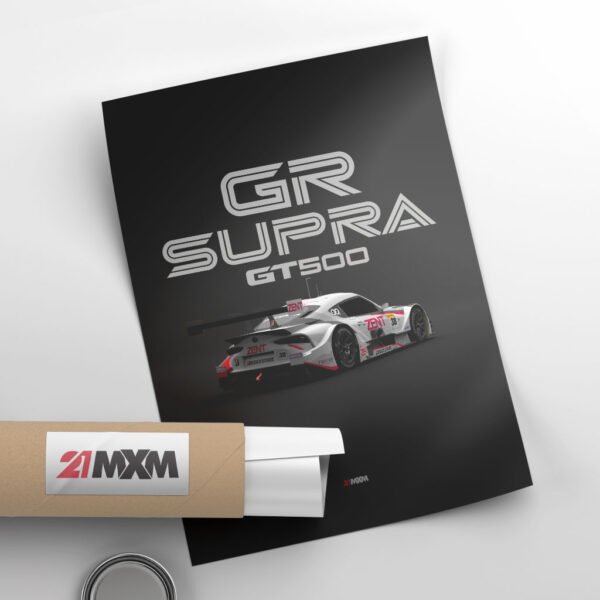 Supra GR GT500 2020 - Back- Wall Art Poster - Image 4