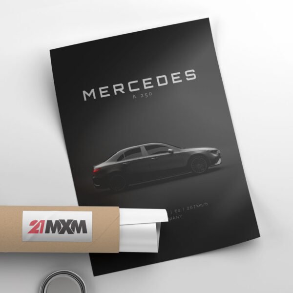 Mercedes A-Class Sedan AMG 2023 - Specs - Wall Art Poster - Image 4