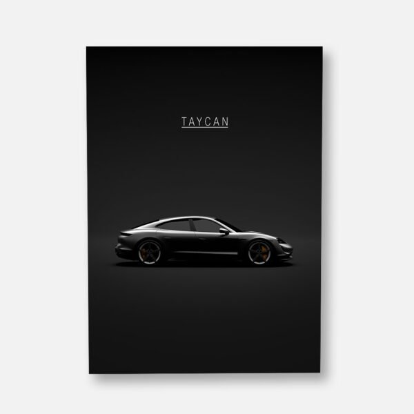 Porsche Taycan - Wall Art Poster