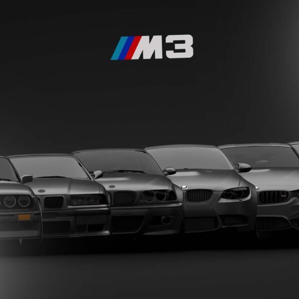 BMW M3 Evolution 3 - Wall Art Poster - Image 3