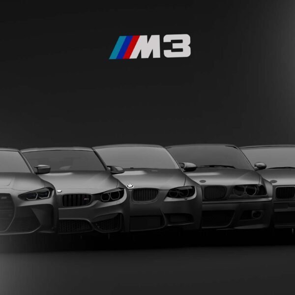 BMW M3 Evolution 4 - Wall Art Poster - Image 3