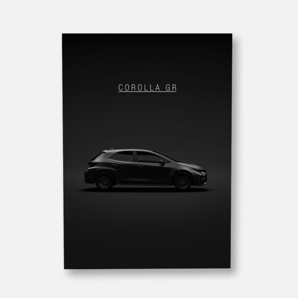 Toyota GR Corolla Core - Wall Art Poster