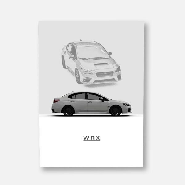 Subaru WRX - Wall Art Poster