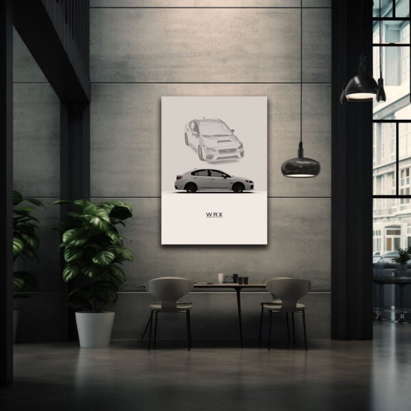 Subaru WRX - Wall Art Poster - Image 3