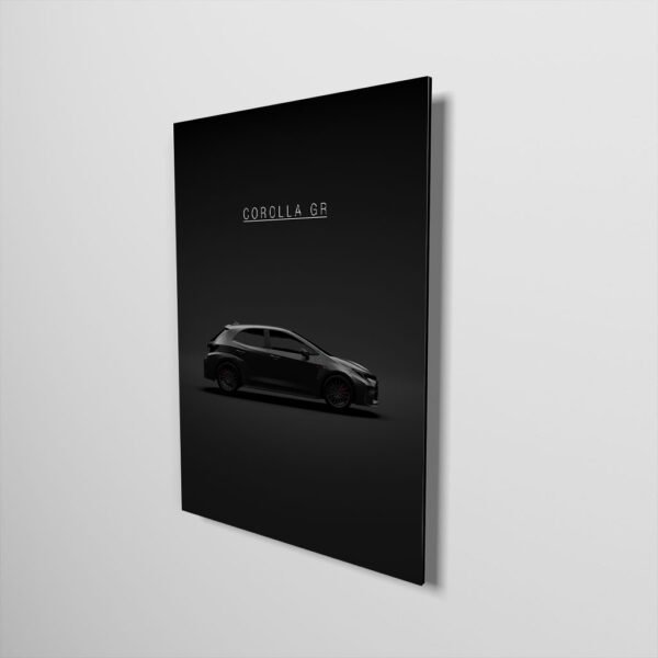 Toyota GR Corolla Core - Metal Poster - Image 2