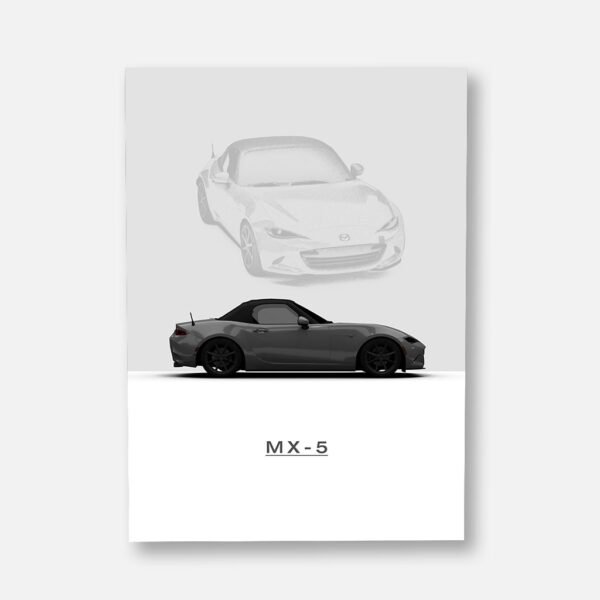 Mazda MX-5 ND - Wall Art Poster