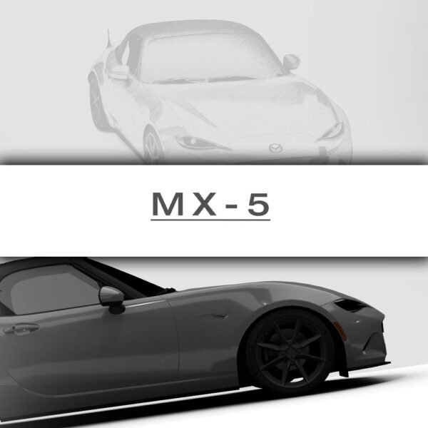 Mazda MX-5 ND - Wall Art Poster - Image 3