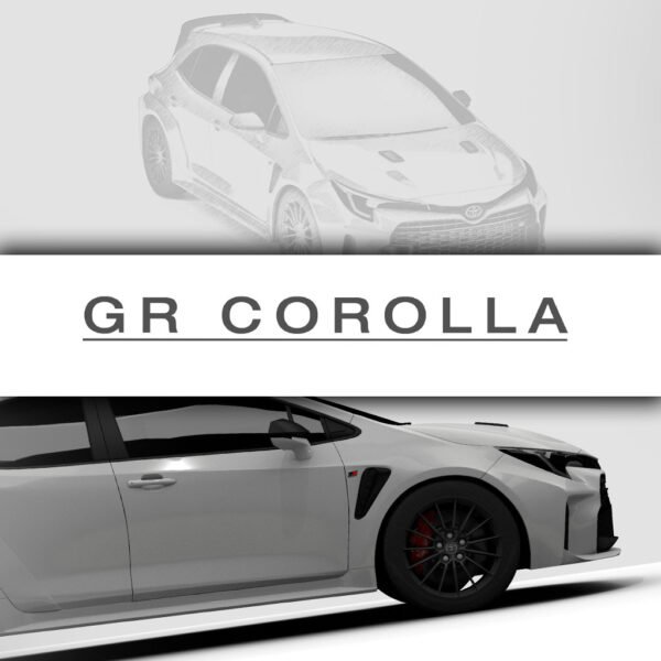 GR Corolla Circuit - Wall Art Poster - Image 4