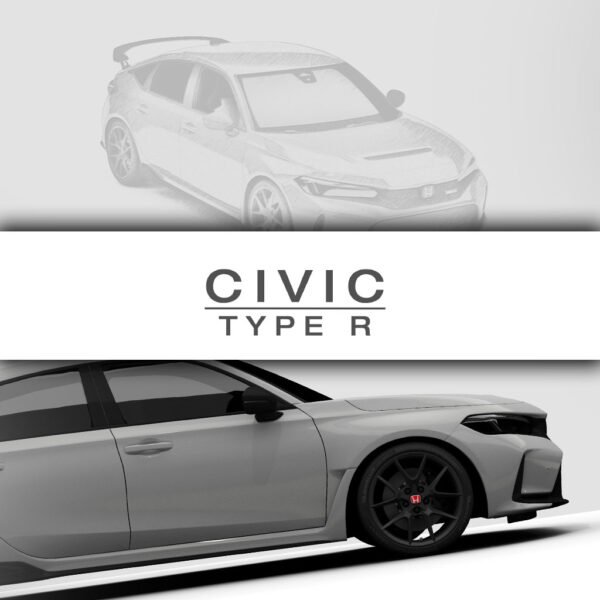 Civic Type R - Wall Art Poster - Image 4