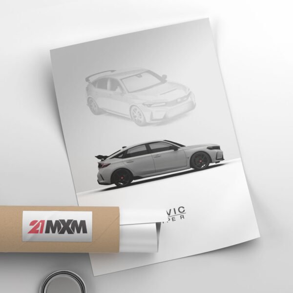 Civic Type R - Wall Art Poster - Image 2