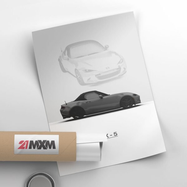 Mazda MX-5 ND - Wall Art Poster - Image 4