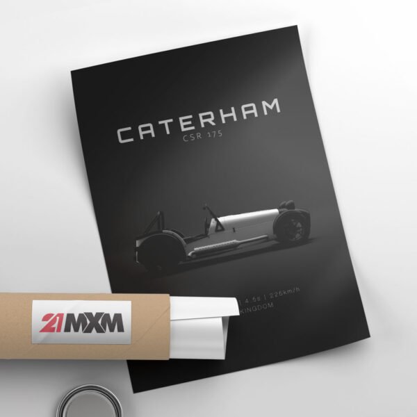 Caterman CSR 175 - Specs - Wall Art Poster - Image 3