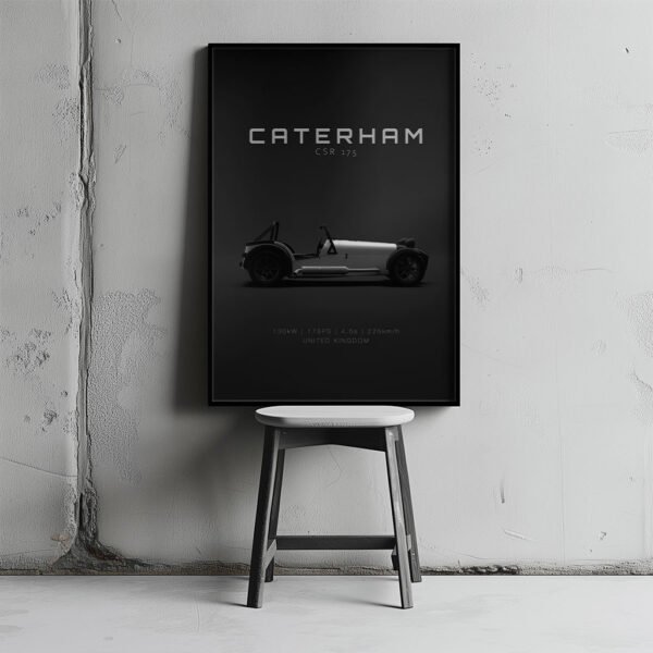 Caterman CSR 175 - Specs - Wall Art Poster - Image 4