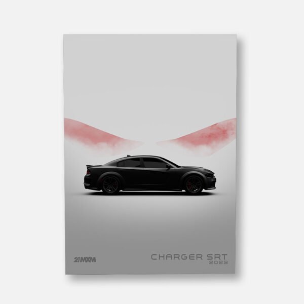 Dodge Charger SRT Hellcat RedEye - Wall Art Poster