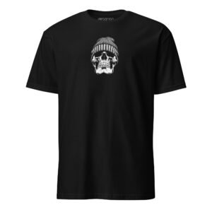 Double Skull Beanie Head T-Shirt
