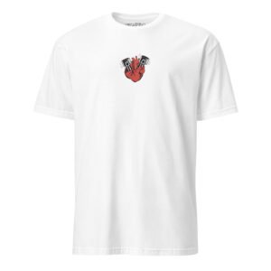 Piston Heart Engine Lover Tee