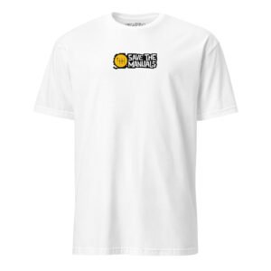 Save the Manuals Gear Shifter Tee