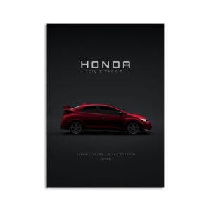Digital Download - Set 1 - 1001 2015 Honda Civic Type R FK2 Red