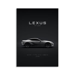 Digital Download - Set 1 - 1005 Lexus LC 500 2023 White