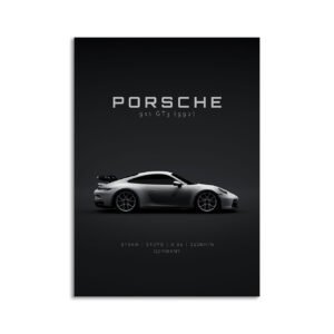 Digital Download - Set 1 - 1007 2021 Porsche 992 GT3 White